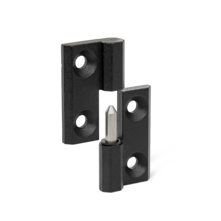 Charnières GN 337: Zinc moulé sous pression, détachables