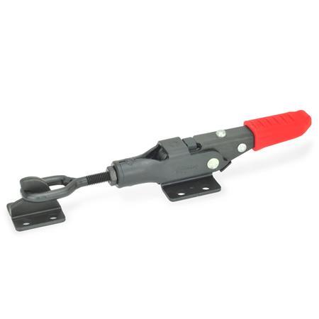 Verschlussspanner GN 853: Stahl, mit Verriegelung