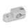 GN 482 Noix de serrage orientables, Aluminium Finition: MT - Mate, baratté
Type: Q - Alésage de serrage transversal par rapport à l'axe pivotant