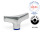 GN 8341 Galletti di serraggio, acciaio INOX, Hygienic Design Finitura: PL - Finitura lucida (Ra < 0,8 µm)
Materiale (anello di tenuta): H - HNBR