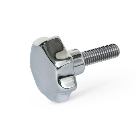 Boutons étoile GN 6336.5: Inox