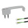 GN 422 Poignées étriers, zinc moulé sous pression, avec fonction de commutation électrique / avec voyant lumineux, avec 2 éléments fonctionnels Élément fonctionnel 1: TO - Bouton, sans LED
Élément fonctionnel 2: TO - Bouton, sans LED
Type de raccordement: K5 - Câble, extrémité ouverte, 5 m
Finition: SR - argenté, RAL 9006, finition texturée