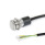 GN 3310 Boutons / Voyants lumineux, inox, avec / sans éclairage LED Type de contact: RO - Bouton, verrouillage, sans LED
Type de raccordement: K5 - Câble, extrémité ouverte, 5 m