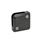 GN 939 Brides de serrage pour panneaux, alliage de zinc, pour panneaux en verre et en plastique Type: E - Bride d’angle
Finition: SW - noir, RAL 9005, finition texturée