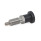 GN 81700 Doigts d’indexage, acier / inox, avec extrémité spéciale Type: B - sans position de repos, sans contre-écrou
Type de goupille de centrage: SC - Extrémité sphérique
Matériau: NI - Inox