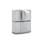 GN 449.1 Loquets à came de porte à vis d'étrier, plastique, réglable, ave cache Type: B - Fermeture à déclic, avec poignée étrier
Couleur: LG - gris, finition mat