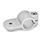 GN 278 Noix de serrage orientables, aluminium Type: OZ - sans encoche de centrage (lisse)
Finition: BL - blanc, grenaillée mate