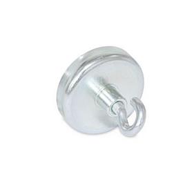 GN 50.6 Haltemagnete mit Haken / mit Ringöse Form: A - mit Haken