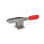 GN 850 Sauterelles, acier/inox, pour action de traction Matériau: NI - Inox
Type: T - avec axe de tirage