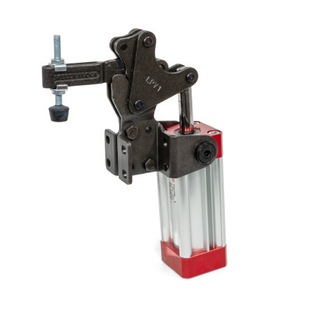 Attrezzi di serraggio GN 962: Acciaio, a comando pneumatico, &quot;Longlife&quot; per impieghi gravosi