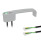 GN 422 Poignées étriers, zinc moulé sous pression, avec fonction de commutation électrique / avec voyant lumineux, avec 2 éléments fonctionnels Élément fonctionnel 1: TK - Bouton, avec LED, rouge/vert (bicolore)
Élément fonctionnel 2: TO - Bouton, sans LED
Type de raccordement: K2 - Câble, extrémité ouverte, 2 m
Finition: SR - argenté, RAL 9006, finition texturée