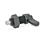 GN 672 Pistoncini di posizionamento a molla con leva, plastica Materiale: NI - Acciaio inox
Tipo: AK - Con controdado