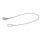 GN 111.2 Cavetti di ritegno, acciaio INOX, con piastrine o occhielli Tipo: E - Con una piastrina e un occhiello
Colore: BL - Finitura liscia