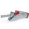 GN 860 Sauterelles, acier, pneumatiques Type: EP - Bras de serrage solide, avec fermoir pour soudage