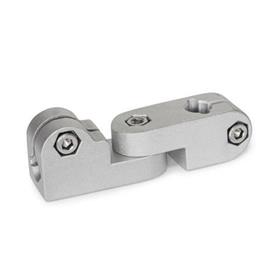 GN 283 Gelenk-Klemmverbinder, Aluminium Oberfläche: BL - blank, gestrahlt, matt