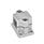 GN 147 Noix de serrage avec embase, aluminium d<sub>1</sub> / s: V - Carré
Finition: BL - blanc, grenaillée mate
