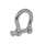 GN 585.1 Grilli, acciaio/acciaio INOX, curvi, versione commerciale (non per operazioni di sollevamento) Materiale: A4 - Acciaio inox