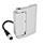 GN 139.1 Sicherheits-Schaltscharniere mit Anschlussstecker Form: C - Anschlussstecker hinten (mit 0,2 m Kabel)