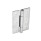 GN 136 Charnières en tôle, inox, carrées ou allongées verticalement Matériau: A4 - Inox AISI 316
Type: B - avec trous traversants
Longueur: l2 (1,5) - 1,5-fach verlängert