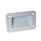 GN 7330 Poignées encastrables, zinc moulé sous pression, de type à visser Type: A - Montage par le côté opérateur (pour identification n° 2 avec quatre vis d'étanchéité contre-alésées)
N° d'identification: 1 - sans joint
Finition: SR - argenté, RAL 9006, finition texturée
