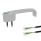 GN 422 Poignées étriers, zinc moulé sous pression, avec fonction de commutation électrique / avec voyant lumineux, avec 2 éléments fonctionnels Élément fonctionnel 1: RO - Bouton, verrouillage, sans LED
Élément fonctionnel 2: RK - Bouton, verrouillage, avec LED, rouge/vert (bicolore)
Type de raccordement: K2 - Câble, extrémité ouverte, 2 m
Finition: SR - argenté, RAL 9006, finition texturée