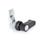 GN 115.9 Chiusure con funzione di sicurezza, lega di zinco pressofusa, con manopola Tipo: HG - Con leva