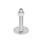 GN 41 Pieds de machine, inox Type (base): B0 - sans sous-couche en caoutchouc, avec 2 trous de fixation
Version (vis): UK - avec écrou, douille hexagonale en haut, clé plate en bas