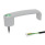 GN 422 Poignées étriers, zinc moulé sous pression, avec fonction de commutation électrique / avec voyant lumineux, avec 1 élément fonctionnel Type: RK - Bouton, verrouillage, avec LED, rouge/vert (bicolore)
Type de raccordement: K5 - Câble, extrémité ouverte, 5 m
Finition: SR - argenté, RAL 9006, finition texturée