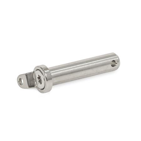 Axes d'assemblage GN 2342: Inox