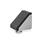 GN 30b Winkel, Aluminium, für Aluprofile (b-Baukasten), mit Zubehör Form: C - mit Befestigungsset und Abdeckkappe
Oberfläche (Winkel): AW - lackiert, weißaluminium
Größe: 30x30/40x40/45x45
