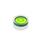 GN 2281 Livelle a bolla a occhio di bue, per installazione in piastre e corpi di contenimento Finitura / Materiale: KT - Plastica, bianco
Fluido di contrasto: G - Colore verde trasparente
N° identificativo: 2 - Con anello di contrasto (solo versione KT per d = 12-18)