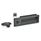 GN 731.2 Maniglie da in casso con chiusura a levetta, plastica, levetta di chiusura in acciaio, funzionamento con chiave a tubo / chiave Tipo: VDE - Con doppia mappa
N° identificativo: 1 - Azionamento nella posizione raffigurata, in alto a sinistra