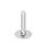 GN 41 Pieds de machine, inox Type (base): D0 - sans sous-couche en caoutchouc
Version (vis): V - sans écrou, hexagone externe en haut, clé plate en bas