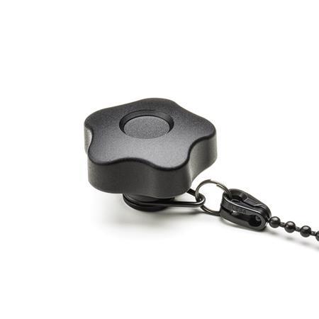 Volantini di serraggio a stella GN 5337.13: Plastica, boccola filettata ottone, con sistema di ritenuta