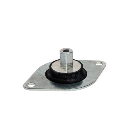 Elementi antivibranti GN 148.4: Gomma, flangia in acciaio, per carico di trazione/compressivo