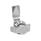 GN 115 Loquets, inox AISI 316, par élément d'actionnement Type: SKN - avec bouton à ailettes