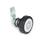 GN 115.9 Loquets avec fonction de sécurité, zinc moulé sous pression, par éléments d'actionnement Type: RG - avec par bouton moleté