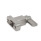 GN 724.2 Loquets à ressort, acier/inox, avec goupille chanfreinée et bride pour montage en surface N° d'identification: 2 - Chanfrein, bas
Type: B - Position du bras de verrouillage parallèle à la bride
Matériau/Finition: NI - Inox, moulage de précision