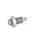 GN 313 Federbolzen, Edelstahl / Kunststoff-Knopf Werkstoff: NI - Edelstahl
Form: DK - mit Kontermutter, ohne Knopf
Kennziffer: 2 - Bolzen mit Innengewinde