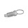GN 717 Doigts d'indexage, inox, avec anneau de levage/avec boucle de fil, sans position de repos Type: A - avec anneau de traction, sans contre-écrou
Matériau: NI - Inox