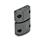 GN 449 Blocca porta a scatto, plastica Tipo: A - Chiusura a scatto, senza bloccaggio, senza mini maniglia
Colore: SW - Nero, finitura matt