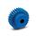 GN 7802 Stirnzahnräder, Kunststoff, Eingriffswinkel 20°, Modul 1 Farbe: VDB - visuell detektierbar
Zähnezahl z: ≤ 50
