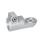 GN 276 Morsetti di collegamento girevoli, alluminio Tipo: AV - Con dentatura esterna
Finitura: BL - Finitura liscia, Sabbiato, matt