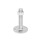 GN 44 Pieds de machine, inox AISI 316 Type (base): B0 - sans sous-couche en caoutchouc, avec 2 trous de fixation
Version (vis): TK - avec écrou, clé plate en bas