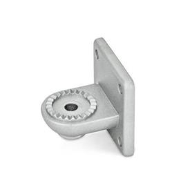 GN 272 Laschen-Klemmverbinder, Aluminium Form: AV - mit Außenverzahnung<br />Oberfläche: BL - blank, gestrahlt, matt