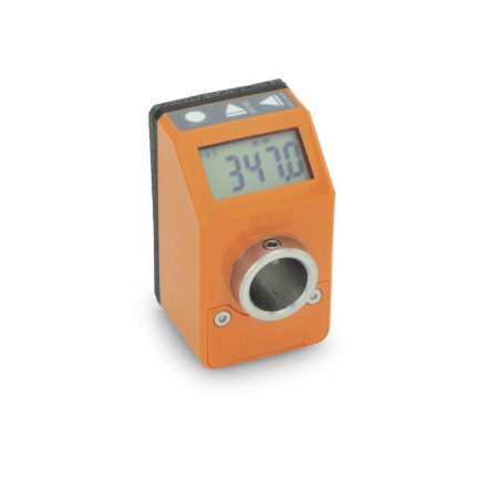 Indicatori di posizione GN 9054: 5 cifre, elettronici, display LCD