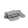 GN 724.3 Loquets à ressort, acier/inox, avec goupille chanfreinée et bride pour montage en surface Type: L - came d'indexage gauche
Goupille chanfreinée, n° d'identification: 1 - Chanfrein, haut
Matériau/Finition: NI - Inox, moulage de précision
Cran d'arrêt, n° d'identification: 1 - Sans cran d'arrêt