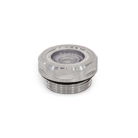 Spie di livello GN 7440: Acciaio INOX, fuse nel metallo
