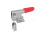 GN 851.1 Sauterelles à crochet, inox, pour action de traction Matériau: NI - Inox
Type: T - sans étrier en U, avec cran d'arrêt