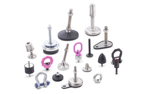 3.4 Aufstellen, Heben, Dämpfen mit Stellfüßen, Anschlagmitteln und Gummipuffern